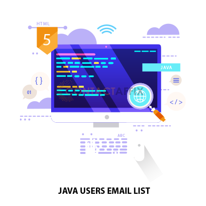 java users email list